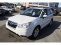 Satin White Pearl 2015 Subaru Forester 2.5i Premium