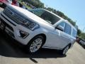 2019 White Platinum Metallic Tri-Coat Ford Expedition Platinum 4x4  photo #36