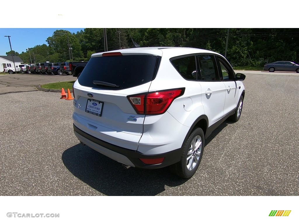 2019 Escape SE 4WD - Oxford White / Chromite Gray/Charcoal Black photo #7