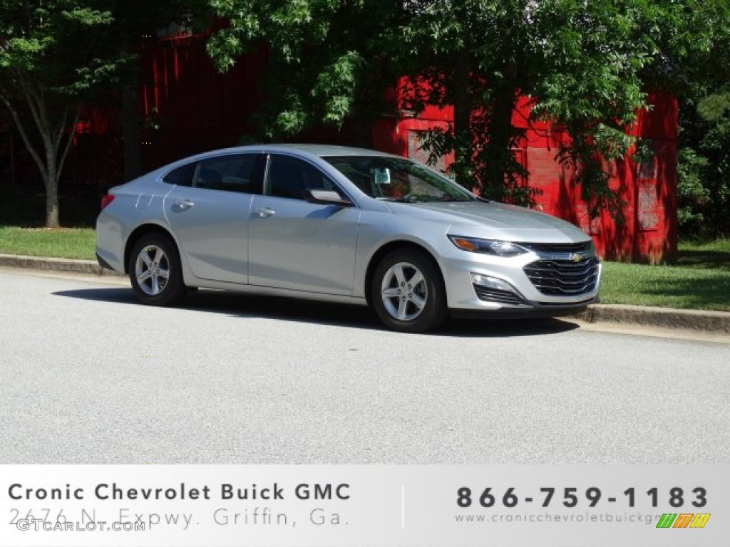 2019 Malibu LS - Silver Ice Metallic / Jet Black photo #1