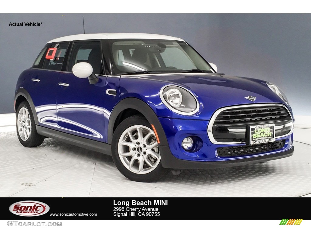 2019 Hardtop Cooper 4 Door - Starlight Blue / Carbon Black photo #1