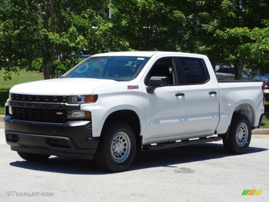 2019 Silverado 1500 WT Crew Cab 4WD - Summit White / Jet Black photo #5