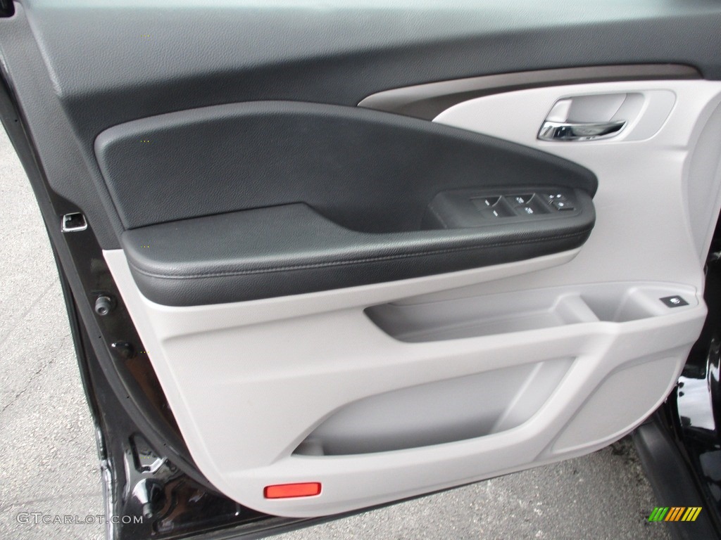 2016 Pilot EX AWD - Crystal Black Pearl / Gray photo #10