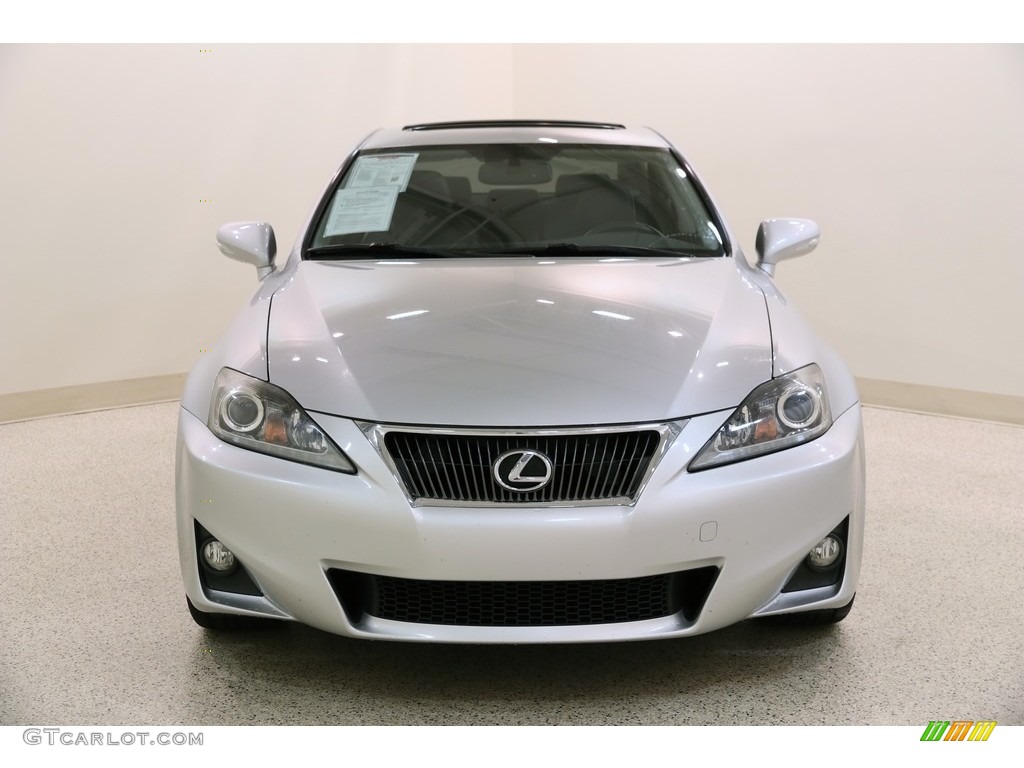 2013 IS 250 AWD - Tungsten Pearl / Black photo #2