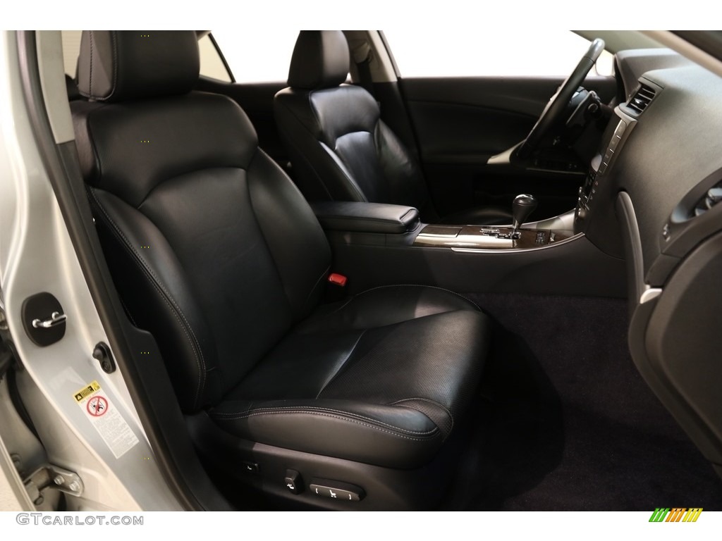 2013 IS 250 AWD - Tungsten Pearl / Black photo #16
