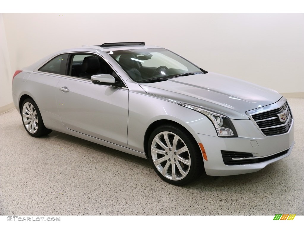 Radiant Silver Metallic 2019 Cadillac ATS AWD Exterior Photo #133881945