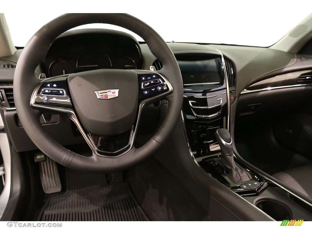 2019 Cadillac ATS AWD Jet Black Dashboard Photo #133882059