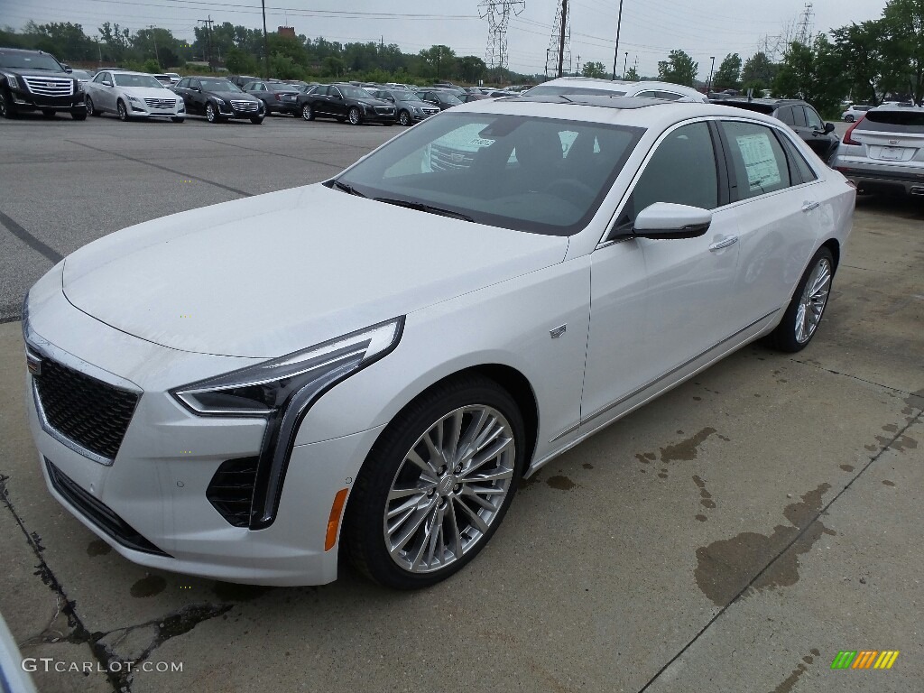 Crystal White Tricoat 2019 Cadillac CT6 Luxury AWD Exterior Photo #133882656
