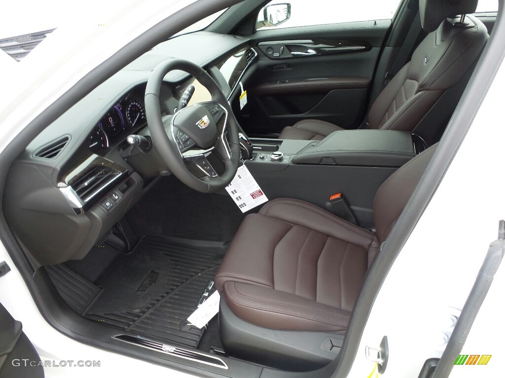 Dark Auburn/Jet Black Interior 2019 Cadillac CT6 Luxury AWD Photo #133882710