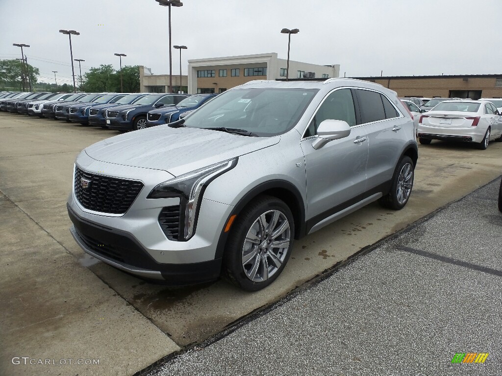 Radiant Silver Metallic 2019 Cadillac XT4 Premium Luxury AWD Exterior Photo #133883208