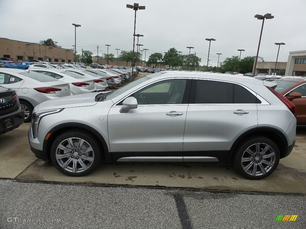 Radiant Silver Metallic 2019 Cadillac XT4 Premium Luxury AWD Exterior Photo #133883247