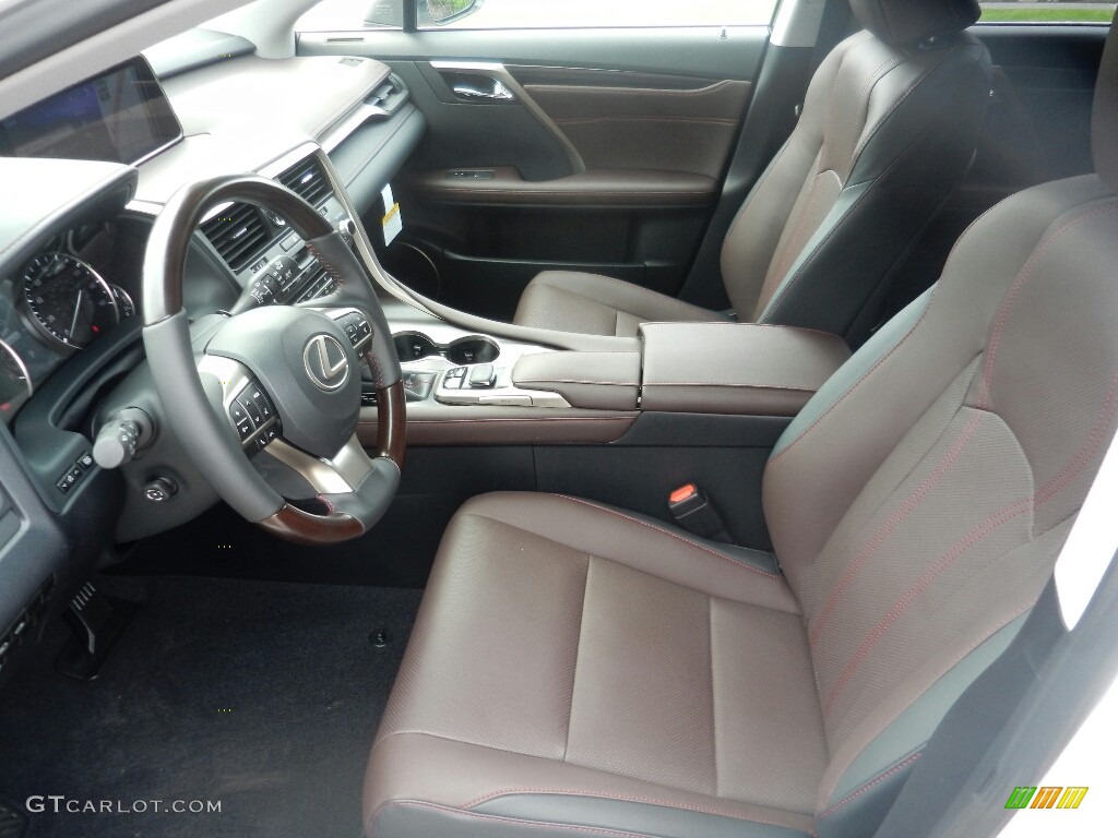 Noble Brown Interior 2019 Lexus RX 350L AWD Photo #133883376