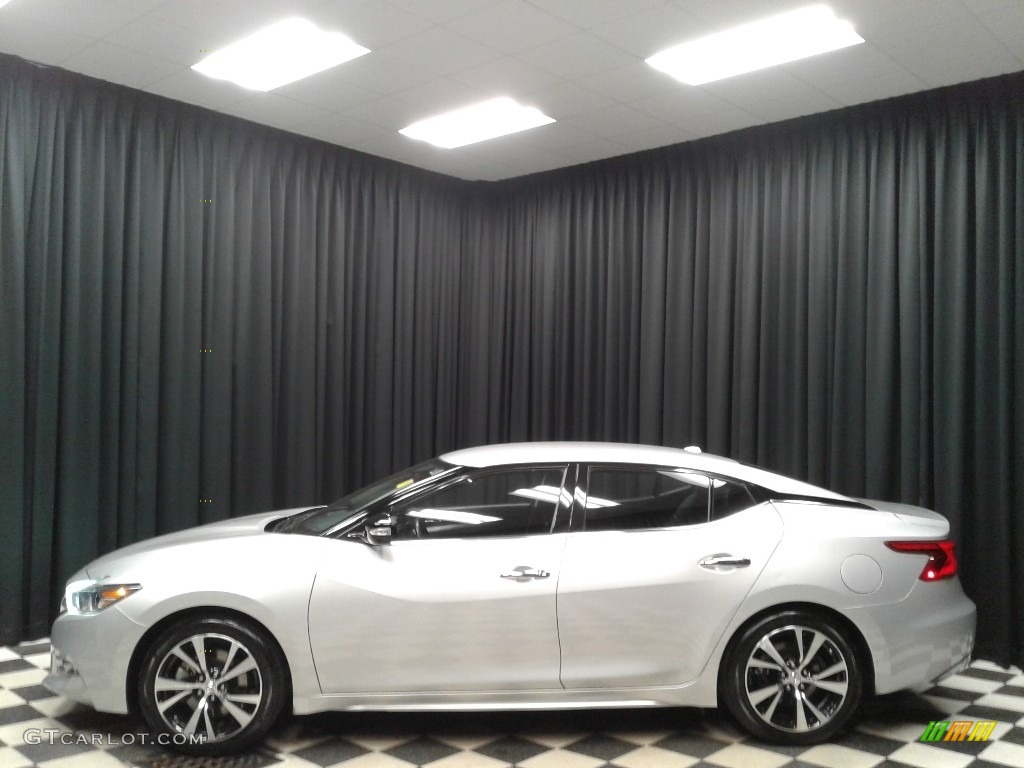 2018 Maxima SV - Brilliant Silver / Charcoal photo #1