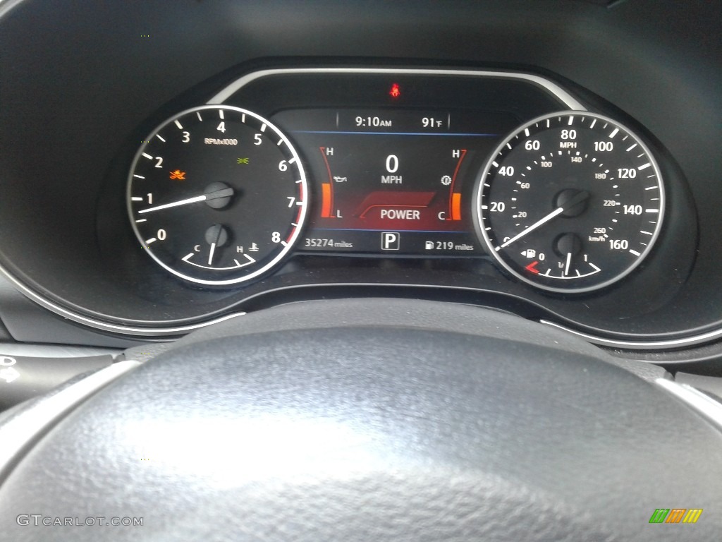2018 Maxima SV - Brilliant Silver / Charcoal photo #18
