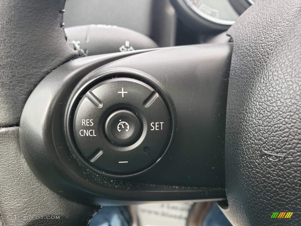 2019 Mini Countryman Cooper Carbon Black Steering Wheel Photo #133885335
