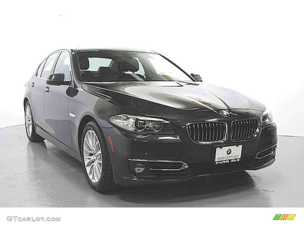 2016 5 Series 528i xDrive Sedan - Dark Graphite Metallic / Mocha photo #1