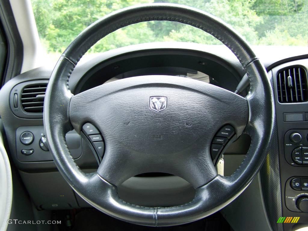 2005 Grand Caravan SXT - Brilliant Black Crystal Pearl / Medium Slate Gray photo #15