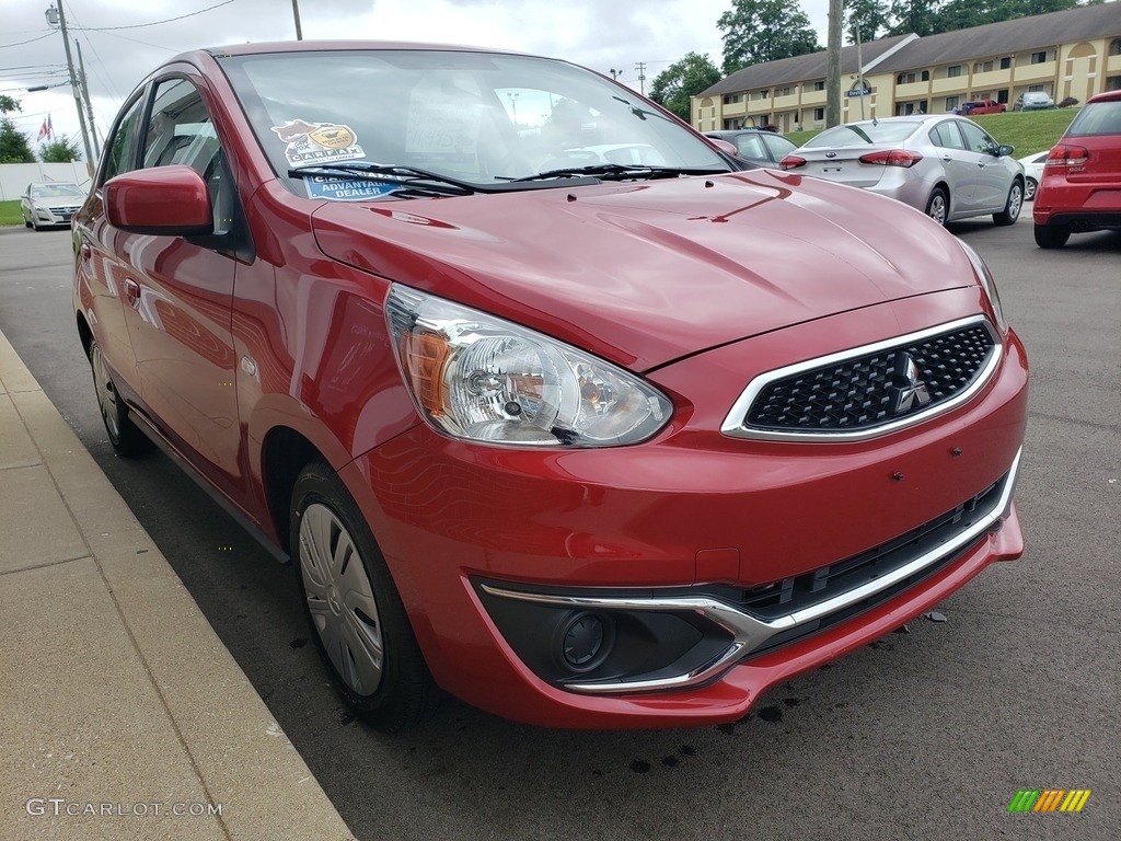 Infrared 2018 Mitsubishi Mirage ES Exterior Photo #133887021