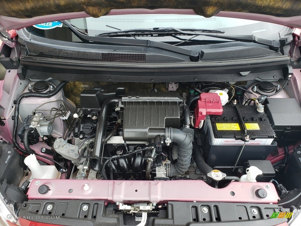 2018 Mitsubishi Mirage ES 1.2 Liter DOHC 12-Valve MIVEC 3 Cylinder Engine Photo #133887072