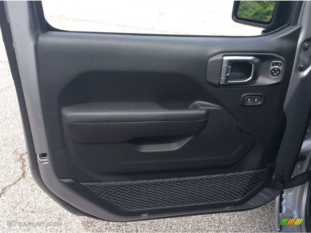 2020 Jeep Gladiator Sport 4x4 Black Door Panel Photo #133889424