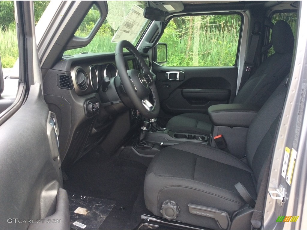 Black Interior 2020 Jeep Gladiator Sport 4x4 Photo #133889436