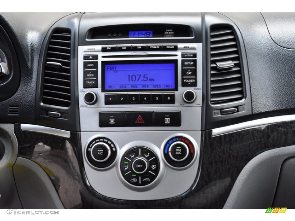 2009 Santa Fe GLS 4WD - Slate Blue / Gray photo #14