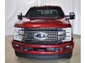 Ruby Red - F250 Super Duty Platinum Crew Cab 4x4 Photo No. 4