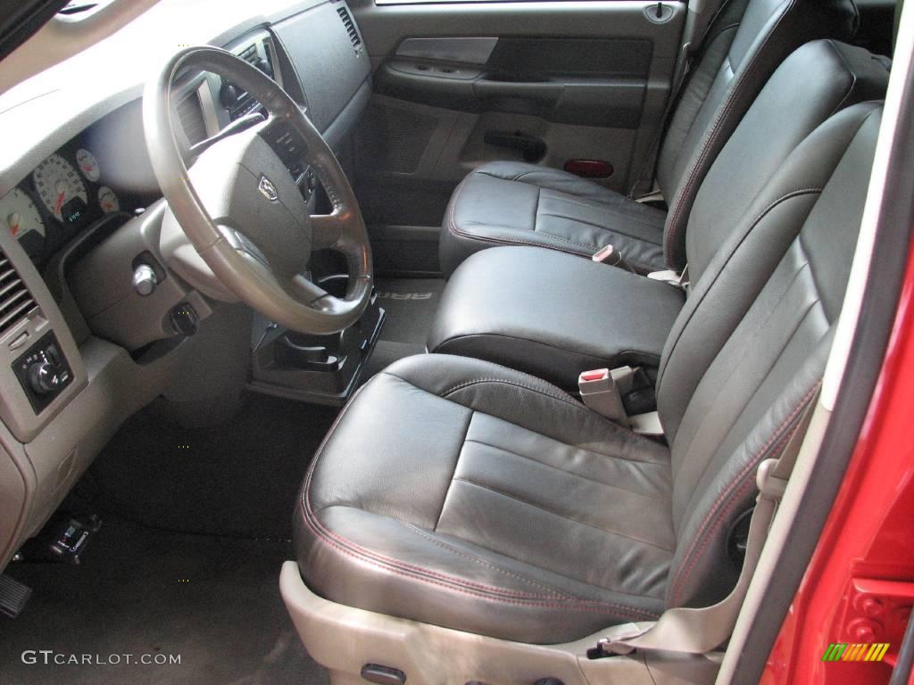 2007 Ram 1500 Big Horn Edition Quad Cab 4x4 - Flame Red / Medium Slate Gray photo #12