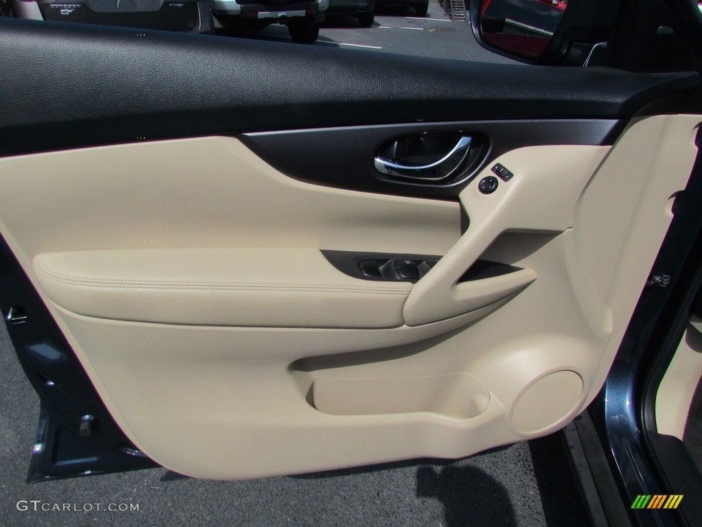 2016 Rogue SV AWD - Arctic Blue Metallic / Almond photo #14