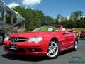 Firemist Red Metallic 2003 Mercedes-Benz SL 500 Roadster