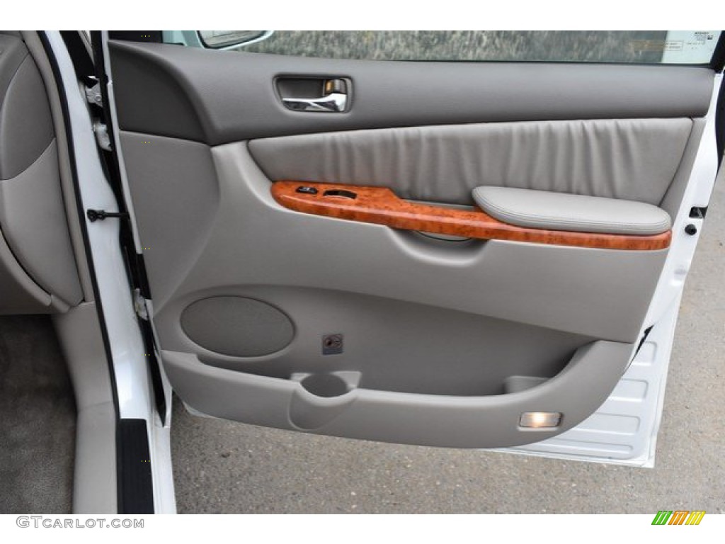 2008 Toyota Sienna XLE AWD Stone Door Panel Photo #133893024