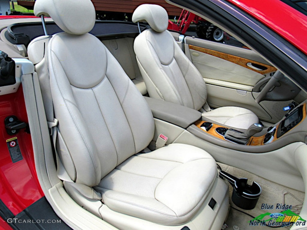 2003 SL 500 Roadster - Firemist Red Metallic / Ash photo #15