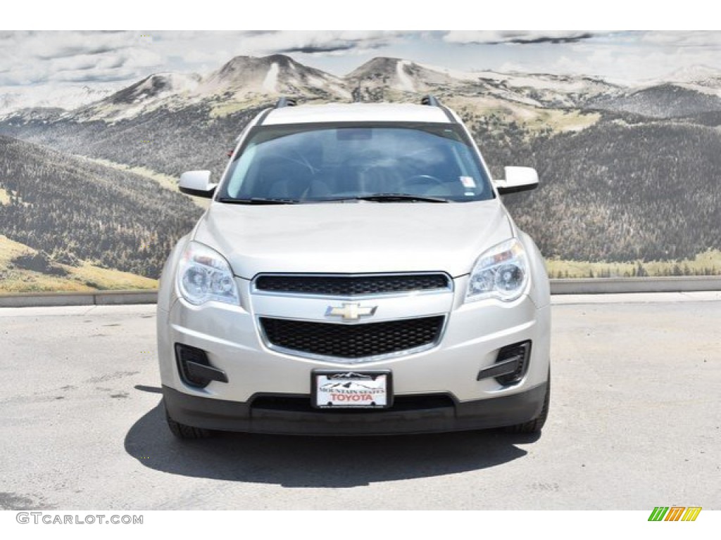 2013 Equinox LT AWD - Champagne Silver Metallic / Light Titanium/Jet Black photo #4