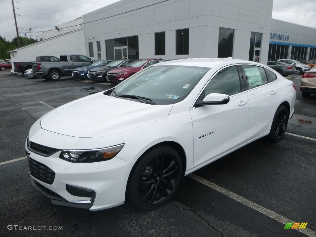 Summit White 2018 Chevrolet Malibu LT Exterior Photo #133893288