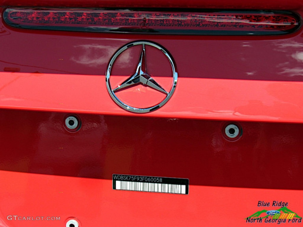 2003 SL 500 Roadster - Firemist Red Metallic / Ash photo #39