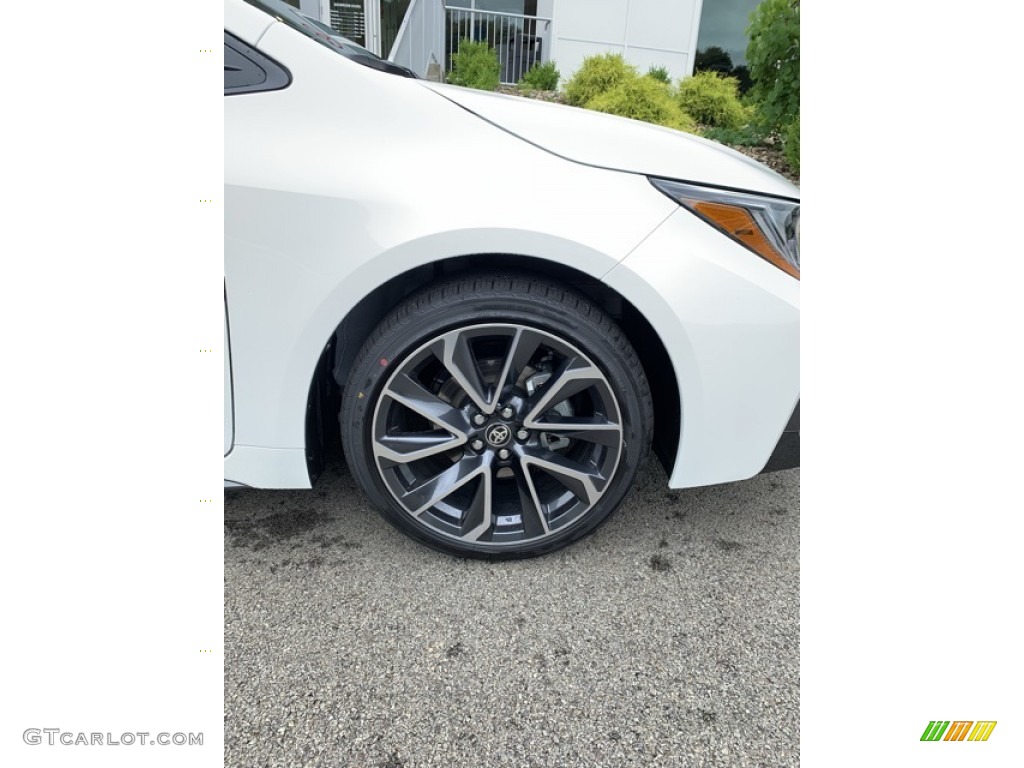 2020 Corolla SE - Super White / Light Gray photo #35