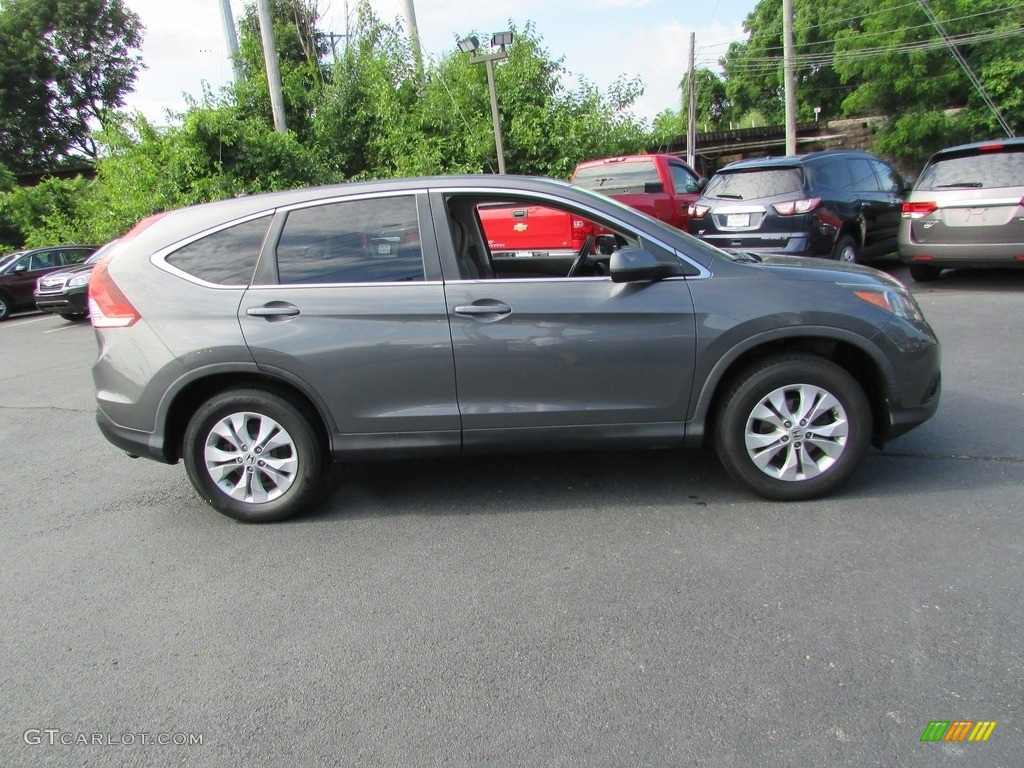2013 CR-V EX AWD - Polished Metal Metallic / Gray photo #5
