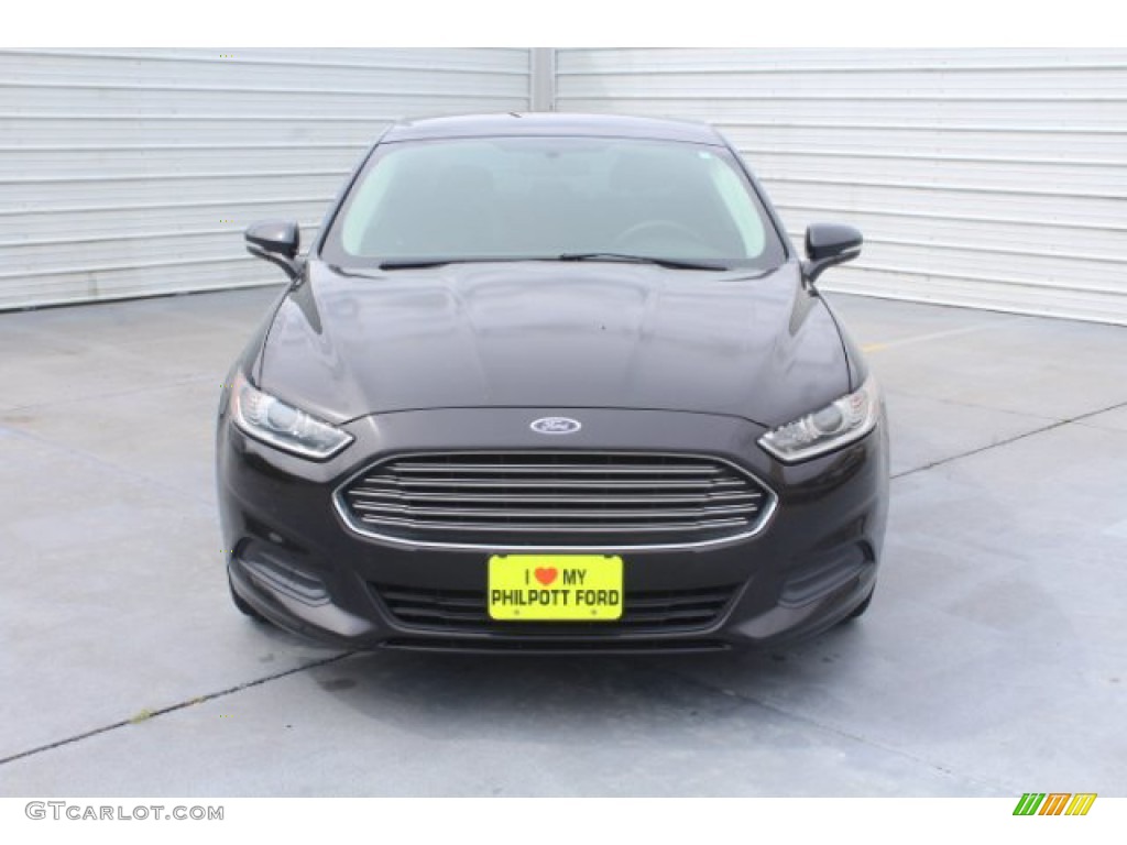 2014 Fusion SE EcoBoost - Tuxedo Black / Charcoal Black photo #3