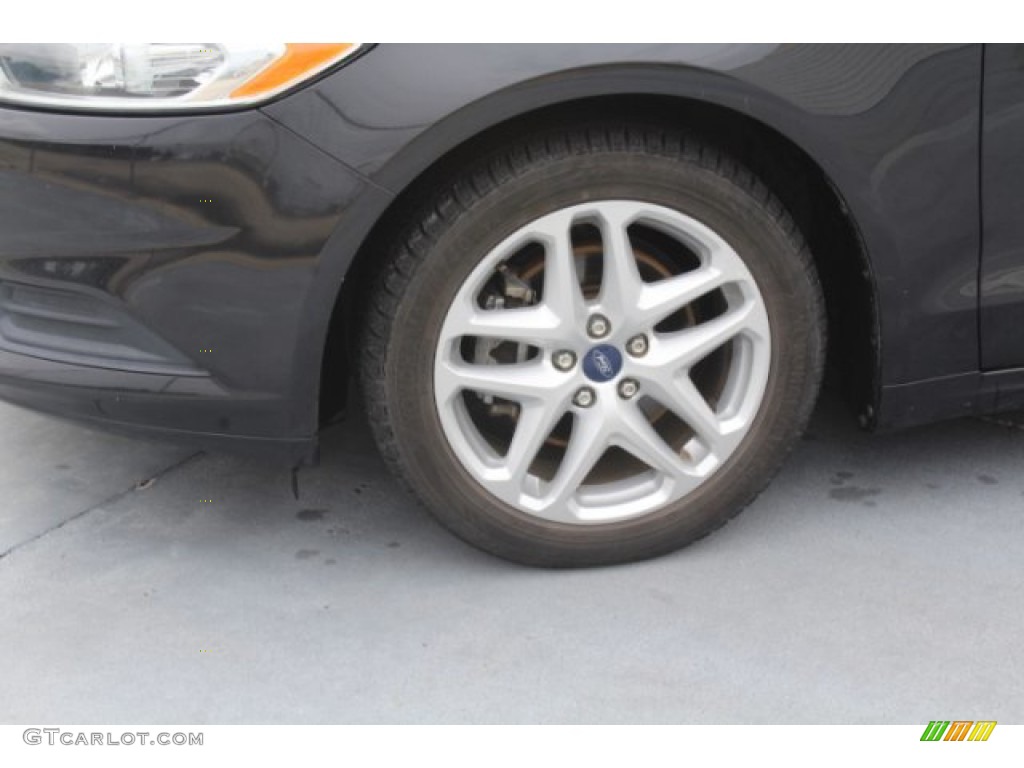 2014 Fusion SE EcoBoost - Tuxedo Black / Charcoal Black photo #5