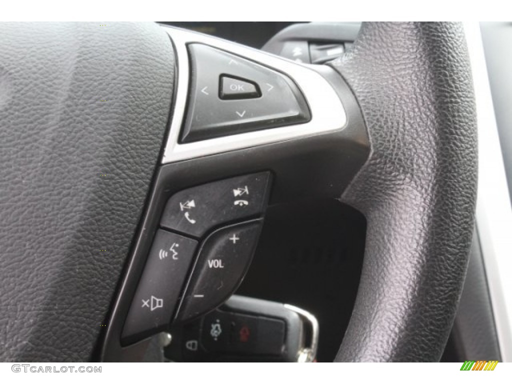 2014 Fusion SE EcoBoost - Tuxedo Black / Charcoal Black photo #18