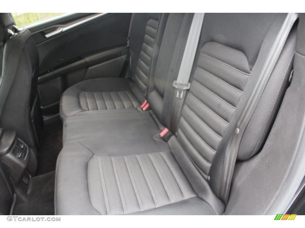 2014 Fusion SE EcoBoost - Tuxedo Black / Charcoal Black photo #20