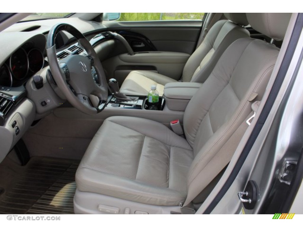 2010 RL Technology - Silver Jade Metallic / Taupe Gray photo #14