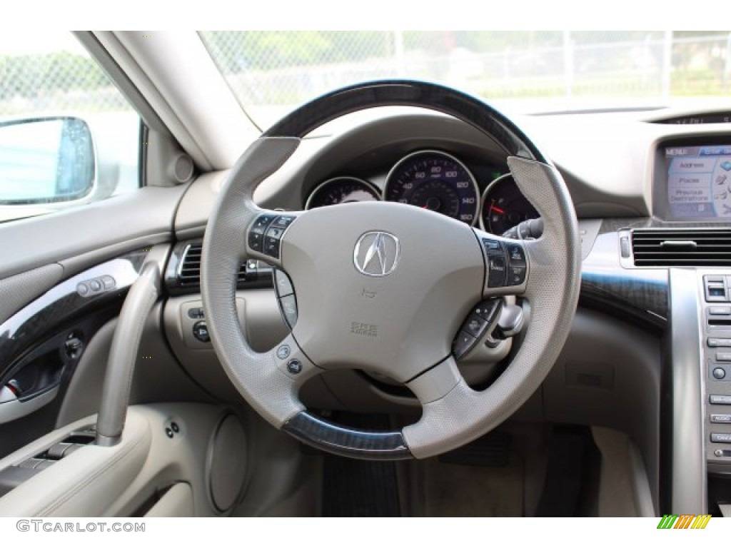2010 RL Technology - Silver Jade Metallic / Taupe Gray photo #26