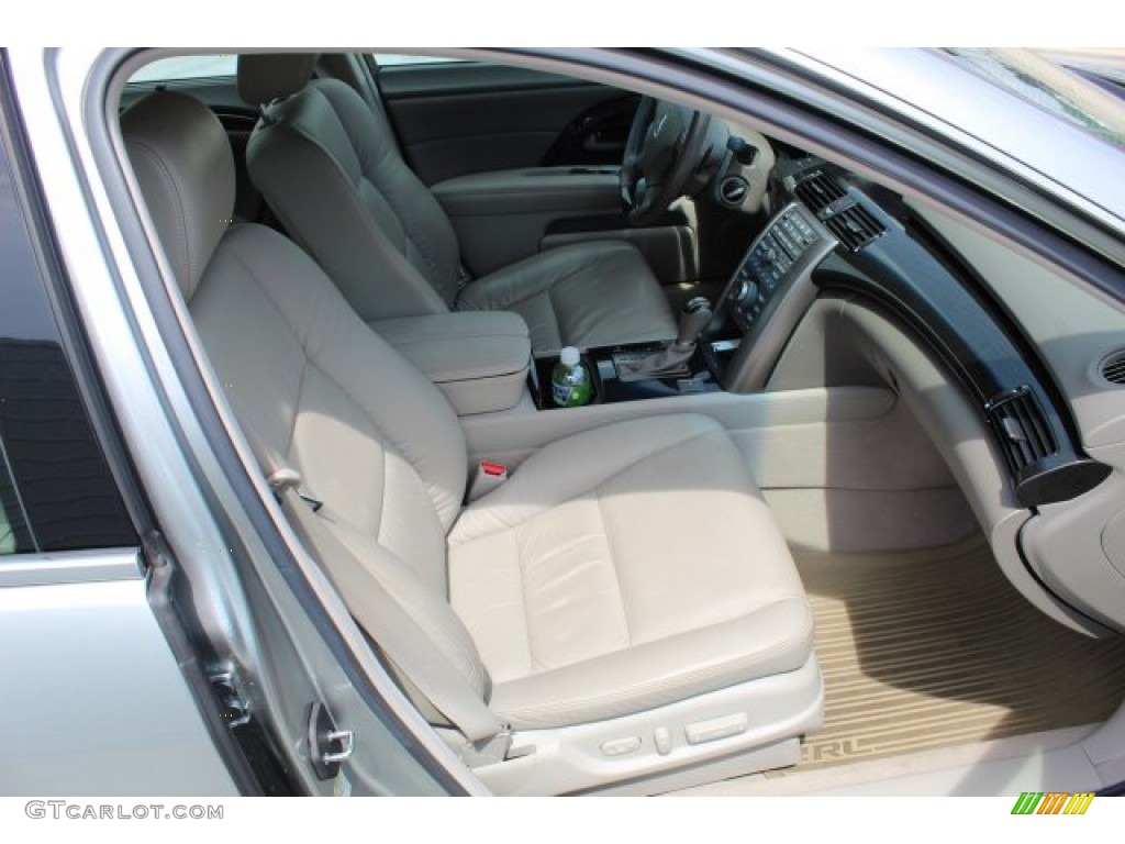 2010 RL Technology - Silver Jade Metallic / Taupe Gray photo #31