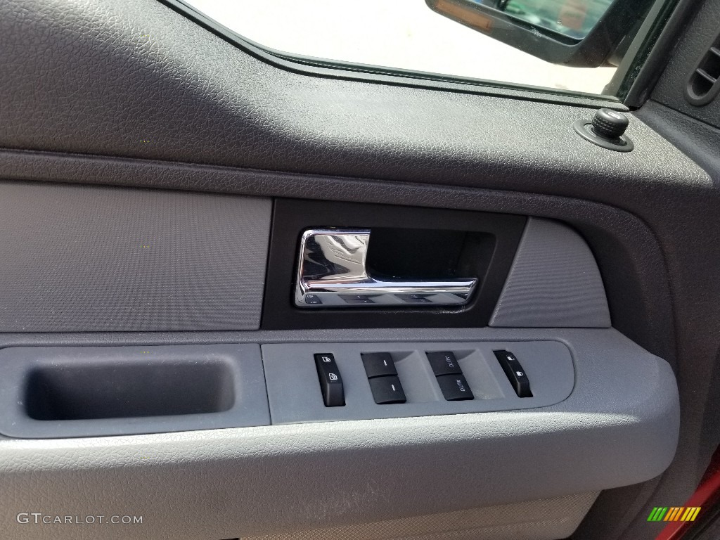2013 F150 XLT SuperCrew 4x4 - Ruby Red Metallic / Steel Gray photo #16