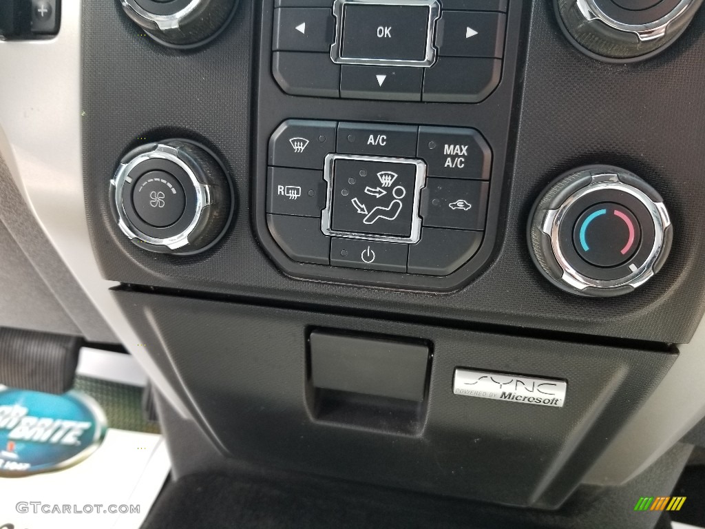2013 F150 XLT SuperCrew 4x4 - Ruby Red Metallic / Steel Gray photo #36