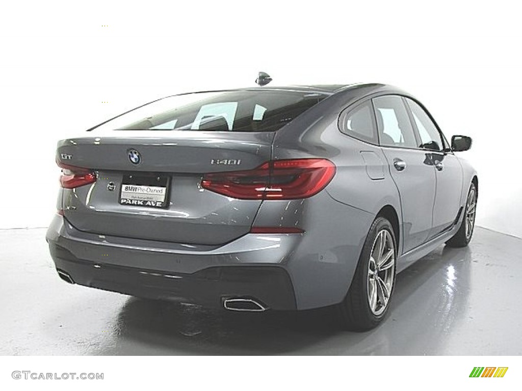 2018 6 Series 640i xDrive Gran Turismo - Bluestone Metallic / Black photo #4