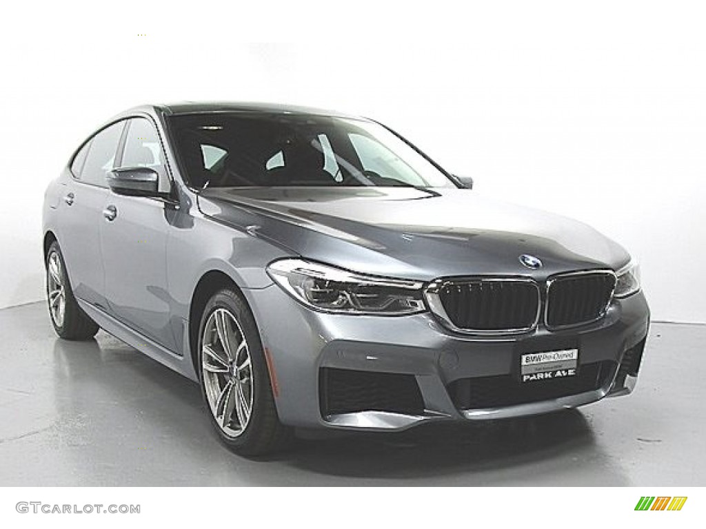 2018 6 Series 640i xDrive Gran Turismo - Bluestone Metallic / Black photo #5