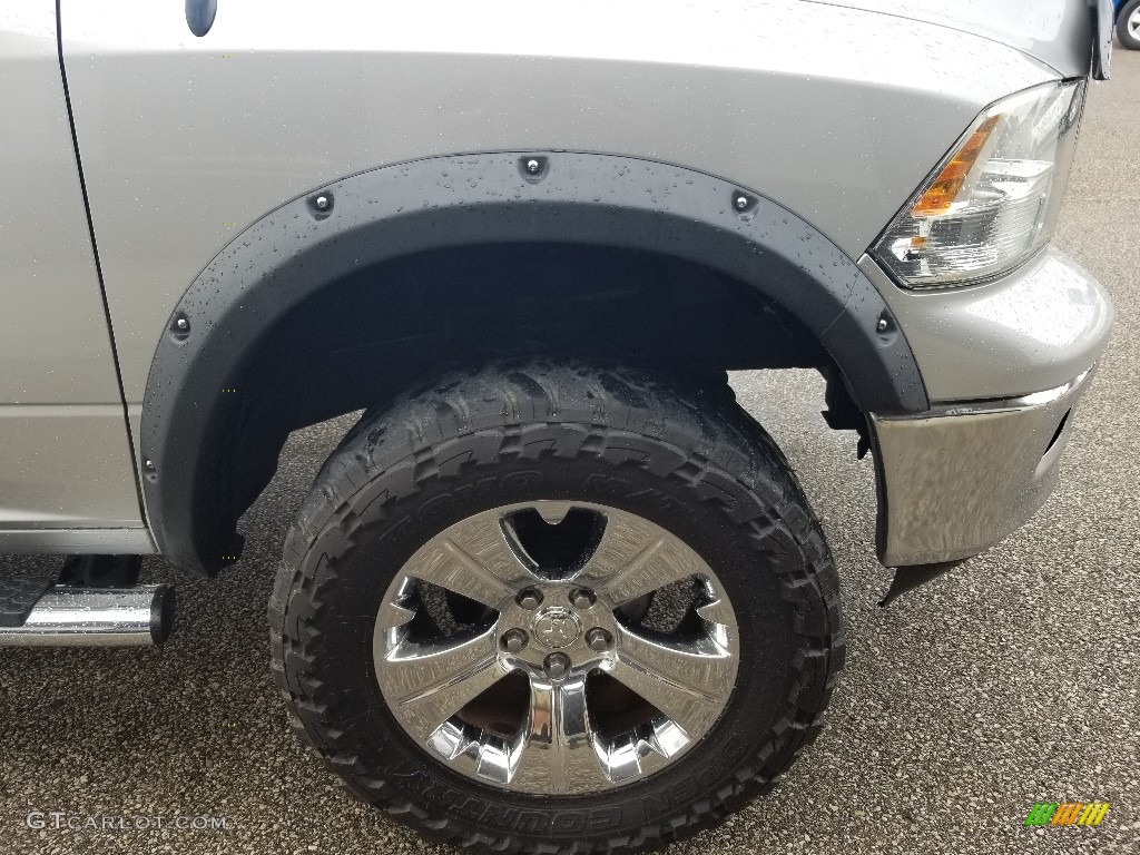 2012 Ram 1500 SLT Crew Cab 4x4 - Bright Silver Metallic / Dark Slate Gray/Medium Graystone photo #36