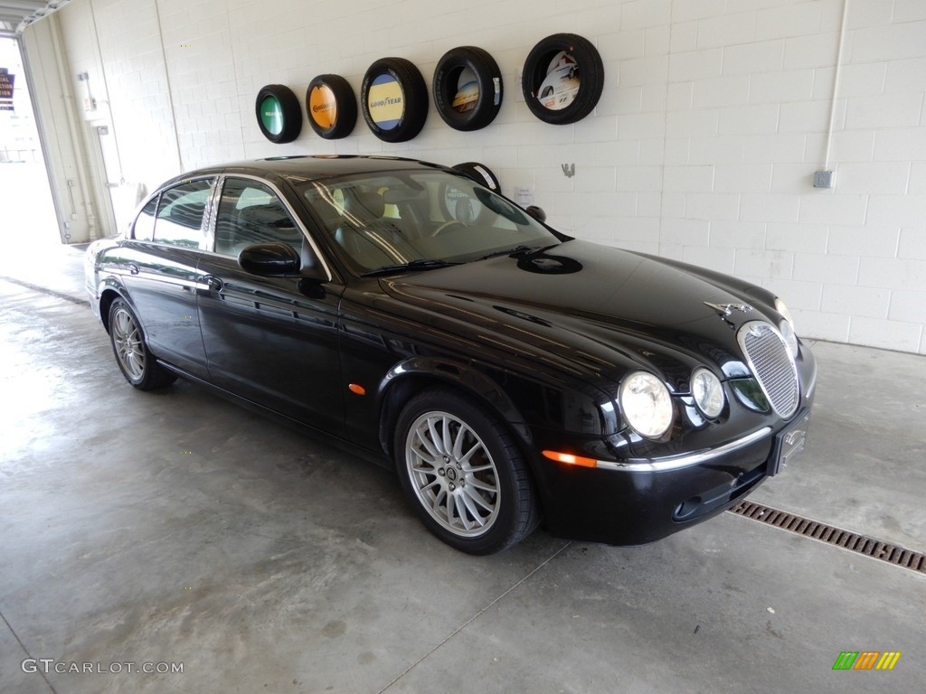 2006 S-Type 3.0 - Ebony Black / Charcoal photo #1